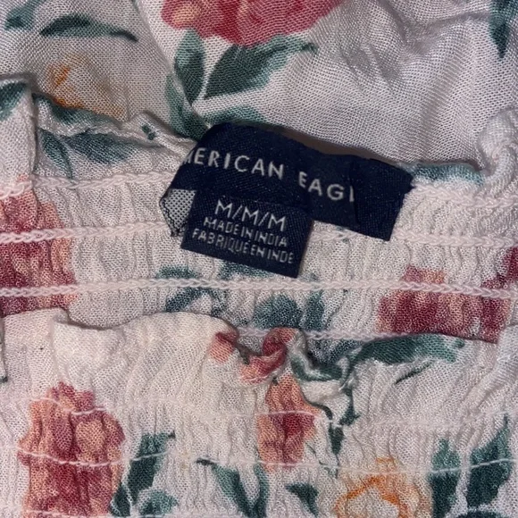 AE smocked tank top floral - Picture 3 of 5